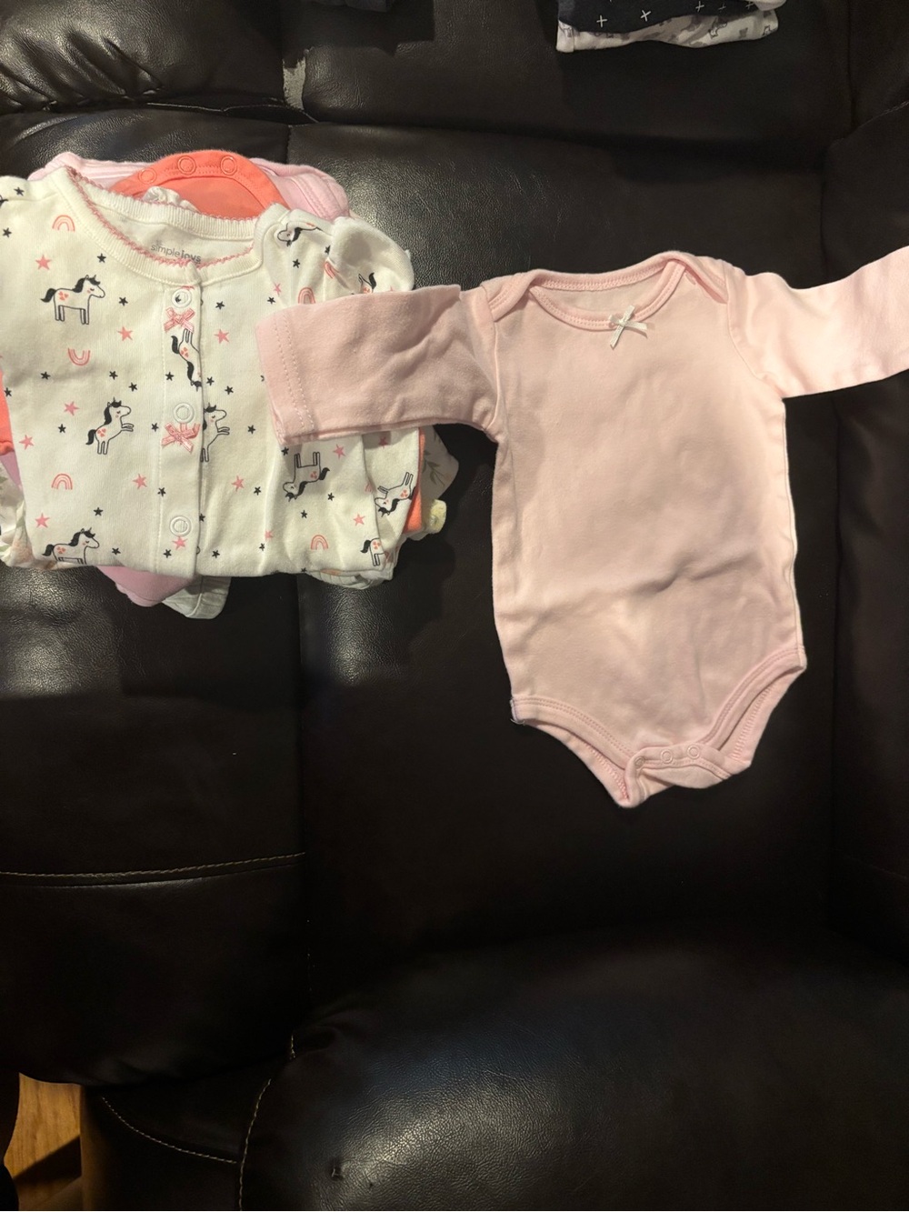 10 Baby Girl One-Piece Bodysuit / onesies